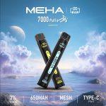 MEHA 魅嗨 Xbar 小黑條 7000口一次性電子煙 650mAh電池 Type-C快充 MESH網狀芯 氣動感應 16種口味 台灣現貨